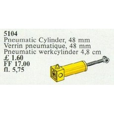 Pneumatic Cylinder, 48 mm (set 5104-1)