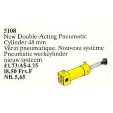 Pneumatic Piston 2 Cylinder (set 5108-1)