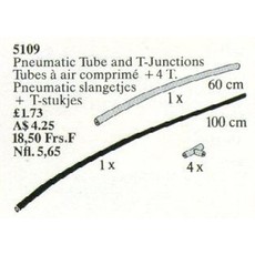 Pneumatic Tubes and Pieces (set 5109-1)
