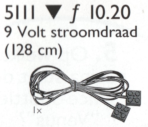 9V Motor Wire, 128cm
