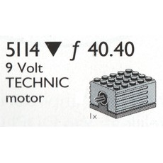 Extra 9 Volt Motor (set 5114-1)