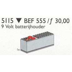 9V Battery Box (set 5115-1)