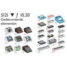 Decorated Elements (set 5121-1)