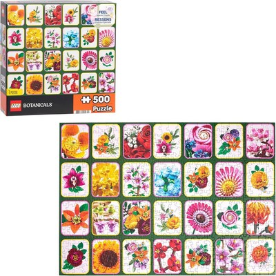 Botanicals Quilt Collage Puzzle