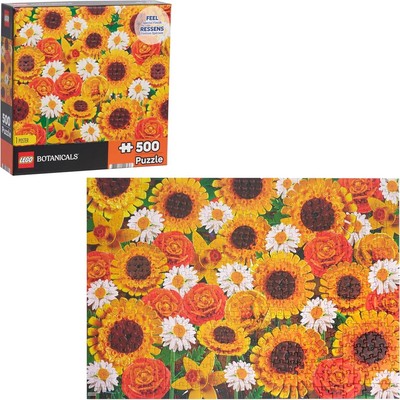 Botanicals Sunflower Collage Puzzle