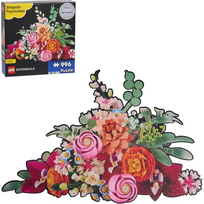 Botanicals Pink Bouquet Puzzle