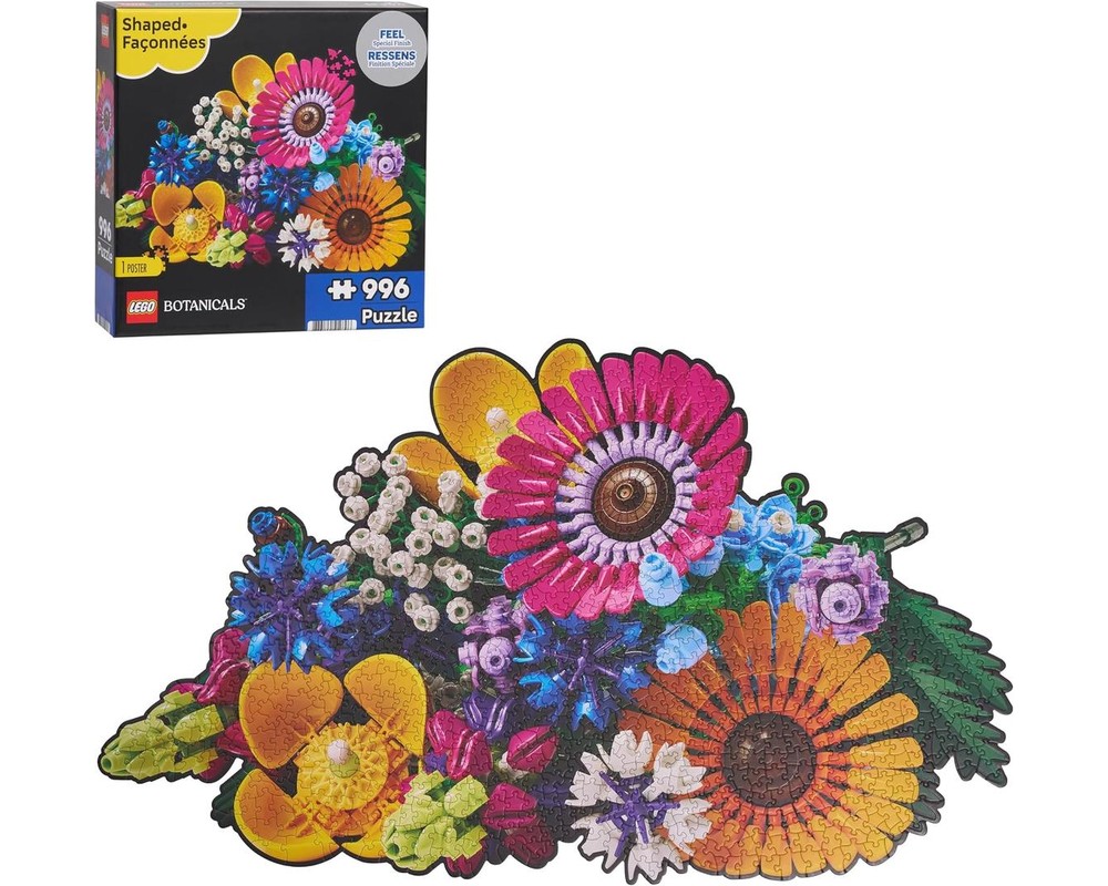 LEGO Set 51289-1 Botanicals Wildflower Puzzle (2026 Gear > Tabletop ...
