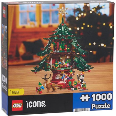 Icons Family Christmas Tree Puzzle