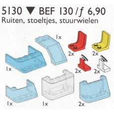 Windows, Seats, Steering Wheels (set 5130-1)