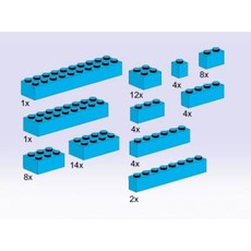 Bricks, Blue (set 5141-1)