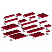 Plates, Red