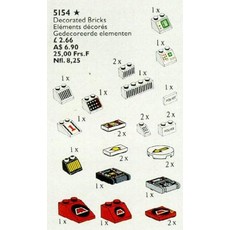 Decorated Elements (set 5154-1)