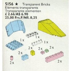 Transparent Bricks (set 5156-1)