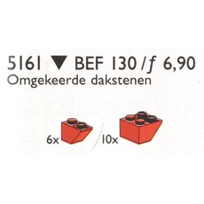 Inverted Slope Bricks (set 5161-1)
