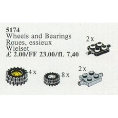 Wheels and Bearings (set 5174-1)