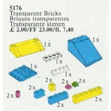 Transparent Bricks (set 5176-1)