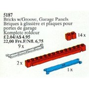 Bricks with Groove and Garage Panels