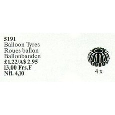 Balloon Tires (set 5191-1)