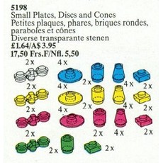 Small Plates, Disks and Cones (set 5198-1)