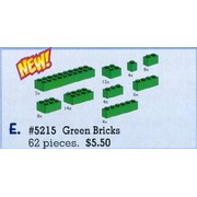 Bricks Assorted, Green