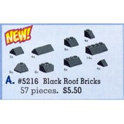 Roof Bricks Assorted, Black