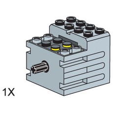 9v Motor with gear reduction (set 5225-1)