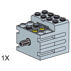 9v Motor with gear reduction