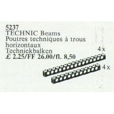 TECHNIC Beams {black} (set 5237-1)