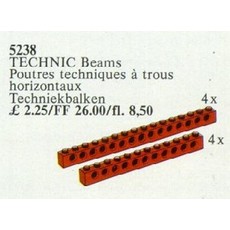 TECHNIC Beams {red} (set 5238-1)