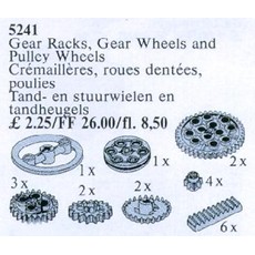 Gear Wheel Assortment (set 5241-1)