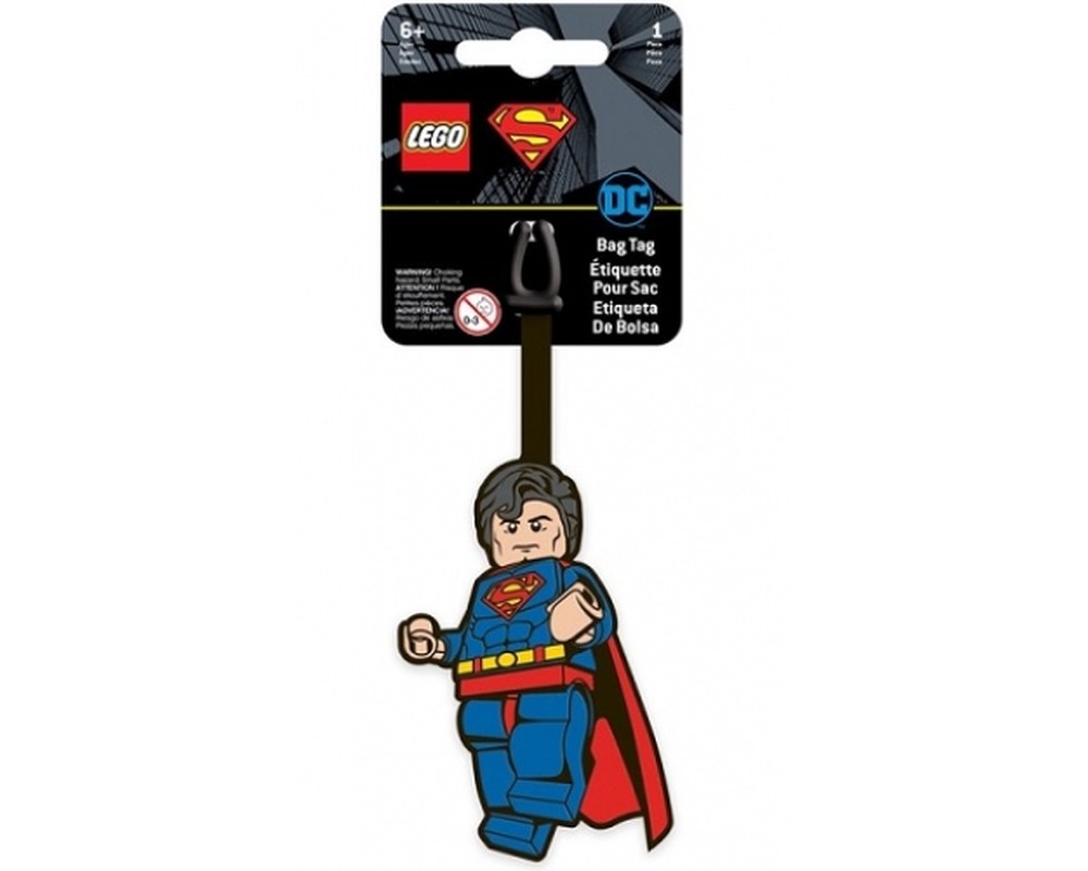 LEGO Set 52506-1 Superman Bag Tag (2019 Gear > Bag and Luggage Tags ...