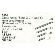Cross Axles (Sizes 2, 3, 4, 6)