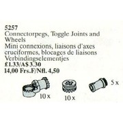 Connector Pegs, Toggle Joints, and Wheels