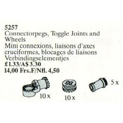 Connector Pegs, Toggle Joints, and Wheels