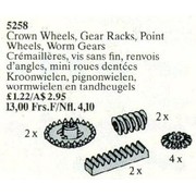 Crown Wheels, Gear Racks, Point Wheels, Worm Gears
