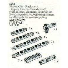 Plates, Gear Racks, etc. (set 5261-1)