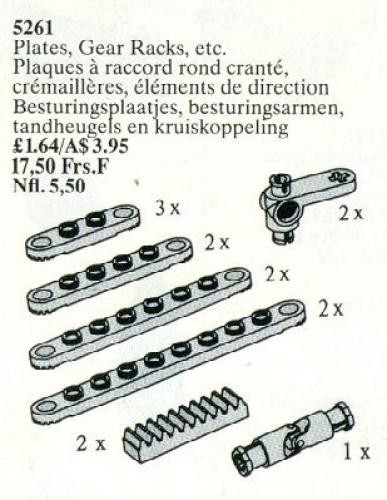 Plates, Gear Racks, etc.