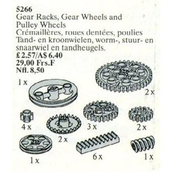 Gear Wheel Assortment / Gear Racks, Gear Wheels and Pulley Wheels