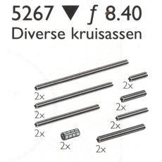 Cross Axles & Extensions (set 5267-1)