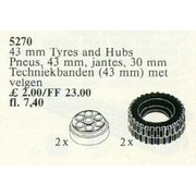 43 mm Tires and Hubs / 43 mm Tyres and Hubs