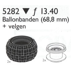 Balloon Tires Large (set 5282-1)
