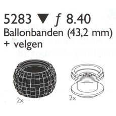 Balloon Tires Small (set 5283-1)