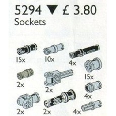 Toggle Joints & Connectors / Pegs, Bushings, & Couplers (set 5294-1)