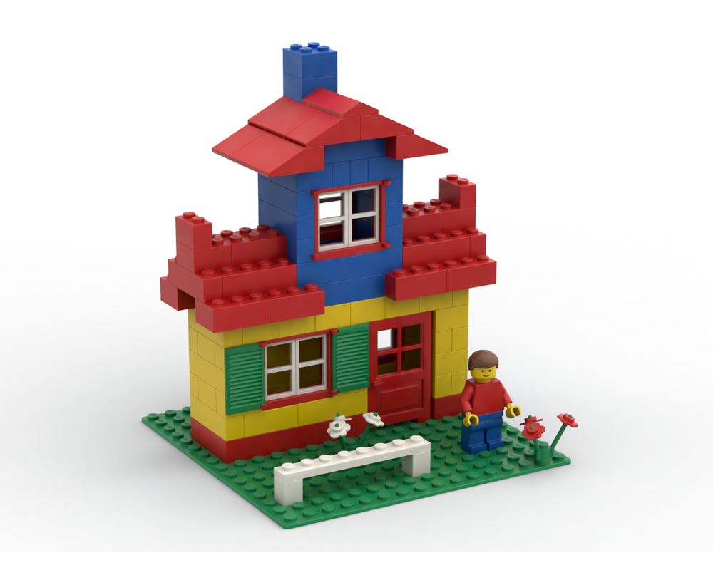 LEGO Set 530-1-c10 House (1985 Universal Building Set > Basic ...