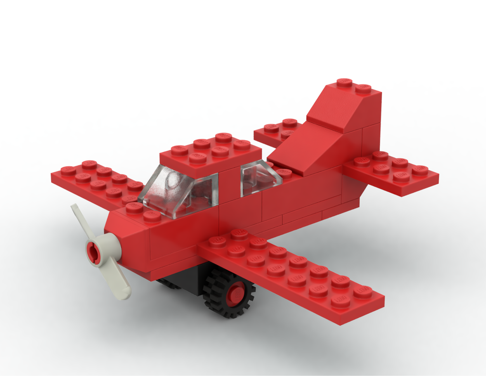 LEGO Set 530-1-c5 Airplane (1985 Universal Building Set > Basic ...