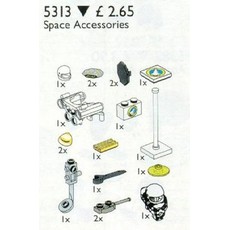 Space Port Accessories (set 5313-1)