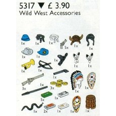Wild West Accessories (set 5317-1)