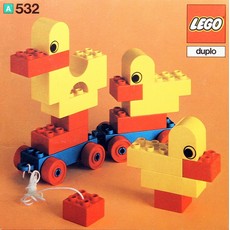 Pull-Along Ducks (set 532-1)