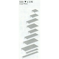 Large Plates (set 5321-1)