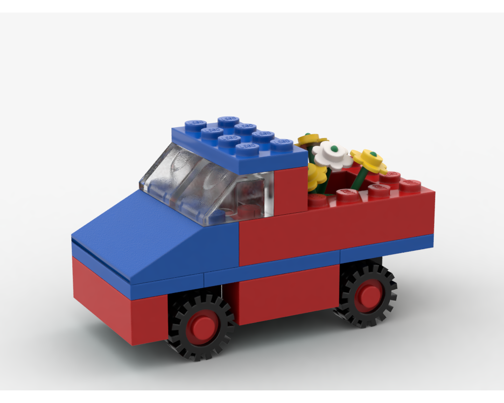 LEGO Set 533-1-c3 Car (1984 Universal Building Set) | Rebrickable ...